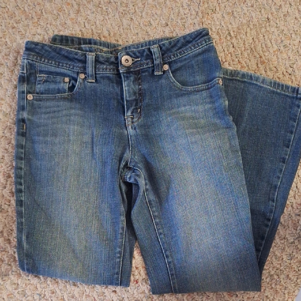 Justice Blue Straight Leg Women's Jeans